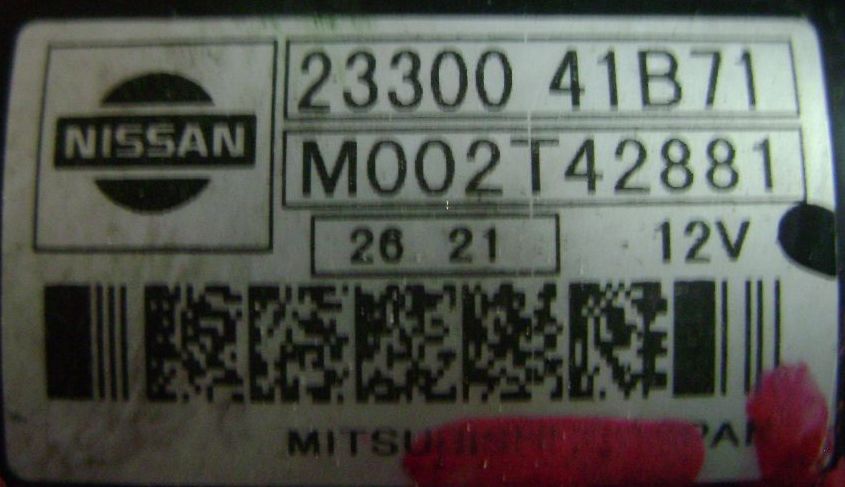  Nissan CG13DE, CGA3DE (23300-41B71) :  5